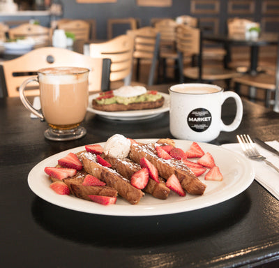 Brioche French Toast with Coffee & Tea